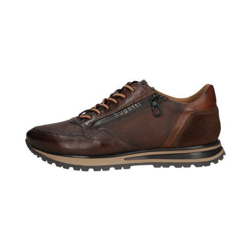 Bugatti Philip Casual Laced Shoe 331-AG809 – Men's Two-Tone Leather Sneakers